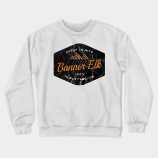 Mountain Towns of North Carolina - Banner Elk, NC Crewneck Sweatshirt